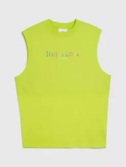 Calvin Klein Débardeur Relaxed - Pride -Pas Cher Calvin Klein Magasin J30J323718 LRE alternate6