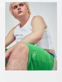 Calvin Klein Short En Crochet - Pride 16 Calvin Klein Short En Crochet - Pride -Pas Cher Calvin Klein Magasin J30J323721 L1H alternate5