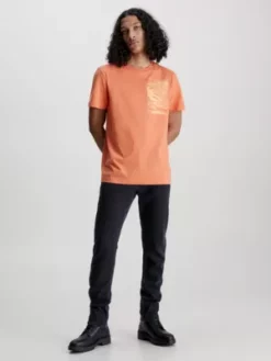 Calvin Klein T-shirt Avec Imprimé Palmier -Pas Cher Calvin Klein Magasin J30J323723 SDD alternate4