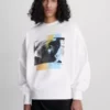 Calvin Klein Sweat-shirt Surdimensionné Avec Imprimé Photo