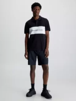 Calvin Klein Polo Color-block -Pas Cher Calvin Klein Magasin J30J323815 YAF alternate3