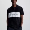 Calvin Klein Polo Color-block -Pas Cher Calvin Klein Magasin J30J323815 YAF main