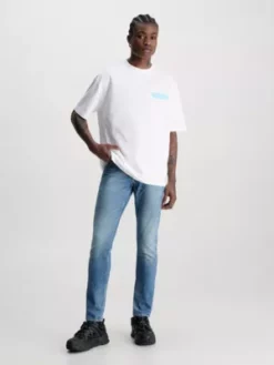 Calvin Klein T-shirt Oversize Avec Logo Dans Le Dos 12 Calvin Klein T-shirt Oversize Avec Logo Dans Le Dos -Pas Cher Calvin Klein Magasin J30J323843 YAF alternate4