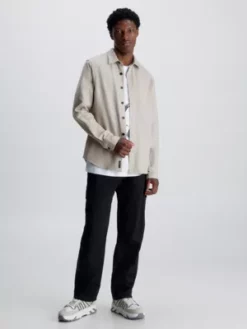 Calvin Klein Chemise En Flanelle De Coton 12 Calvin Klein Chemise En Flanelle De Coton -Pas Cher Calvin Klein Magasin J30J323972 PED alternate4