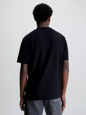 Calvin Klein T-shirt En Jersey Côtelé Avec Monogramme 5 Calvin Klein T-shirt En Jersey Côtelé Avec Monogramme – Image 3