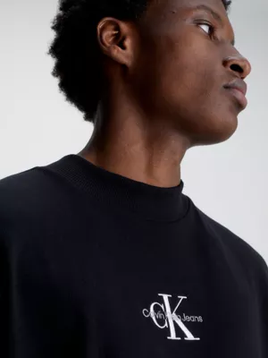 Calvin Klein T-shirt En Jersey Côtelé Avec Monogramme 6 Calvin Klein T-shirt En Jersey Côtelé Avec Monogramme – Image 4