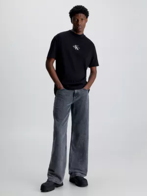 Calvin Klein T-shirt En Jersey Côtelé Avec Monogramme 7 Calvin Klein T-shirt En Jersey Côtelé Avec Monogramme – Image 5