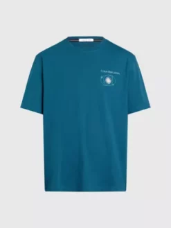 Calvin Klein T-shirt En Coton Avec Logo Dans Le Dos -Pas Cher Calvin Klein Magasin J30J324012 CA4 alternate4