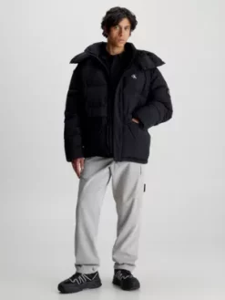 Calvin Klein Pantalon Cargo En Velours Côtelé Avec Ceinture -Pas Cher Calvin Klein Magasin J30J324035 PEE alternate4