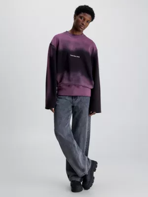 Calvin Klein Sweat-shirt Relaxed Avec Imprimé éclaboussure 6 Calvin Klein Sweat-shirt Relaxed Avec Imprimé éclaboussure – Image 4