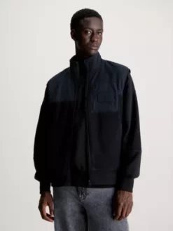 Calvin Klein Veste Utilitaire Relaxed En Polaire