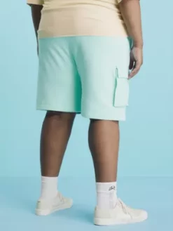 Calvin Klein Short De Jogging Cargo Relaxed -Pas Cher Calvin Klein Magasin J30J324137 L6V alternate2