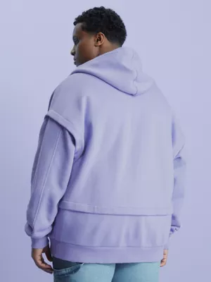 Calvin Klein Sweat-shirt à Capuche Surdimensionné Et Zippé 5 Calvin Klein Sweat-shirt à Capuche Surdimensionné Et Zippé – Image 3