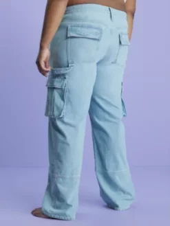 Calvin Klein Jean Utilitaire Ample 90's 12 Calvin Klein Jean Utilitaire Ample 90's -Pas Cher Calvin Klein Magasin J30J324143 1AA alternate2