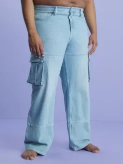 Calvin Klein Jean Utilitaire Ample 90's