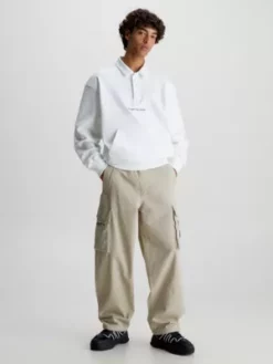 Calvin Klein Polo Relaxed -Pas Cher Calvin Klein Magasin J30J324152 YAF alternate4