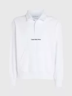 Calvin Klein Polo Relaxed -Pas Cher Calvin Klein Magasin J30J324152 YAF alternate5