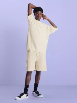 Calvin Klein Pull Relaxed à Manches Courtes 14 Calvin Klein Pull Relaxed à Manches Courtes -Pas Cher Calvin Klein Magasin J30J324179 ACJ alternate4