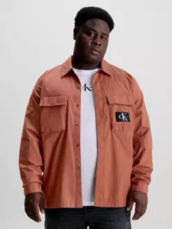 Calvin Klein Chemise Veste Utilitaire Relaxed 9 Calvin Klein Chemise Veste Utilitaire Relaxed -Pas Cher Calvin Klein Magasin J30J324180 GAN alternate1