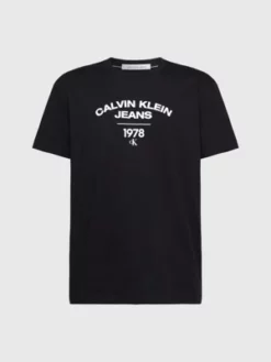 Calvin Klein T-shirt Avec Logo Universitaire -Pas Cher Calvin Klein Magasin J30J324206 BEH alternate5