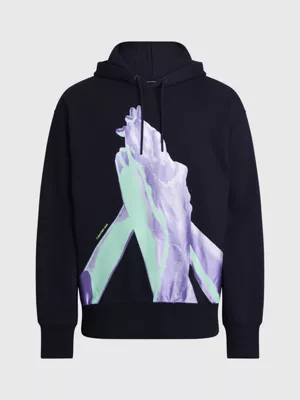 Calvin Klein Sweat à Capuche En Coton Avec Imprimé Photo 7 Calvin Klein Sweat à Capuche En Coton Avec Imprimé Photo – Image 5