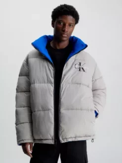 Calvin Klein Doudoune Réversible 90's -Pas Cher Calvin Klein Magasin J30J324438 C6X alternate2