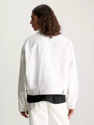 Calvin Klein Veste En Jean Boxy 4 Calvin Klein Veste En Jean Boxy – Image 2