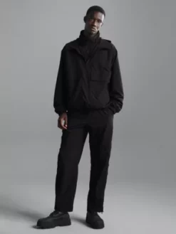 Calvin Klein Anorak Oversize Avec Fermeture éclair Double -Pas Cher Calvin Klein Magasin J30J324702 BEH alternate4