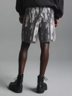 Calvin Klein Short En Jacquard De Coton Bio -Pas Cher Calvin Klein Magasin J30J324707 0IP alternate2