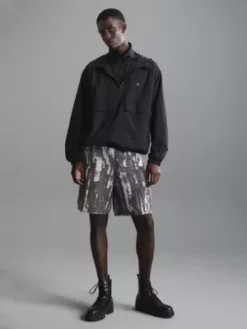 Calvin Klein Short En Jacquard De Coton Bio -Pas Cher Calvin Klein Magasin J30J324707 0IP alternate4