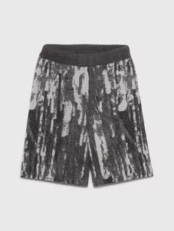 Calvin Klein Short En Jacquard De Coton Bio -Pas Cher Calvin Klein Magasin J30J324707 0IP alternate5