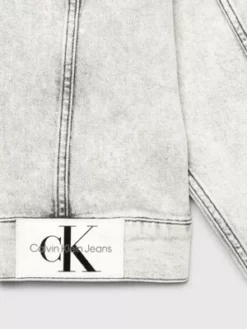 Calvin Klein Veste Oversize En Jean -Pas Cher Calvin Klein Magasin J30J324709 1AA alternate7