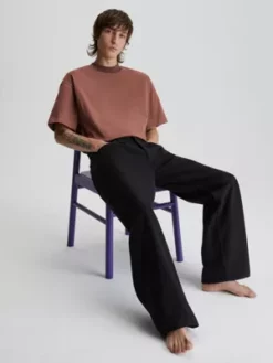 Calvin Klein T-shirt Oversize Unisexe -Pas Cher Calvin Klein Magasin J40J400259 GVP alternate6