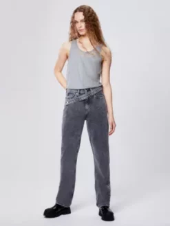 Calvin Klein Débardeur Slim Unisexe En Maille -Pas Cher Calvin Klein Magasin J40J400269 PRR alternate7