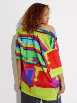 Calvin Klein Chemise à Manches Courtes Multicolore Unisexe - Pride 17 Calvin Klein Chemise à Manches Courtes Multicolore Unisexe - Pride -Pas Cher Calvin Klein Magasin J40J400287 0KP alternate2