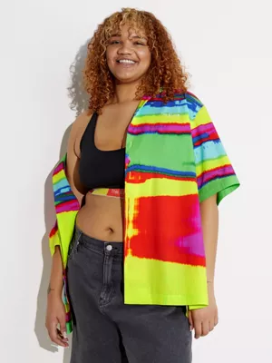 Calvin Klein Chemise à Manches Courtes Multicolore Unisexe - Pride 3 Calvin Klein Chemise à Manches Courtes Multicolore Unisexe - Pride