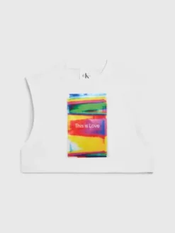 Calvin Klein Débardeur Imprimé Unisexe - Pride 25 Calvin Klein Débardeur Imprimé Unisexe - Pride -Pas Cher Calvin Klein Magasin J40J400290 YAF alternate10