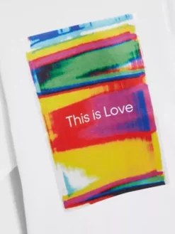 Calvin Klein T-shirt Unisexe Imprimé - Pride -Pas Cher Calvin Klein Magasin J40J400291 YAF alternate12