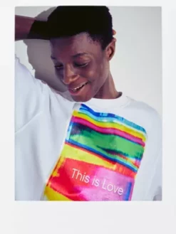 Calvin Klein T-shirt Unisexe Imprimé - Pride -Pas Cher Calvin Klein Magasin J40J400291 YAF alternate8