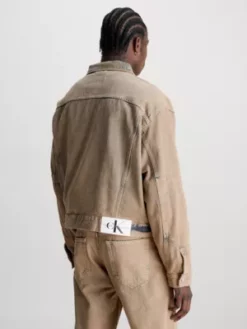 Calvin Klein Veste Unisexe Relaxed En Jean -Pas Cher Calvin Klein Magasin J40J400305 1CD alternate3