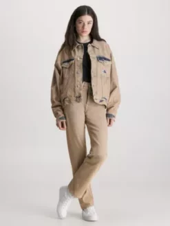 Calvin Klein Veste Unisexe Relaxed En Jean -Pas Cher Calvin Klein Magasin J40J400305 1CD alternate6