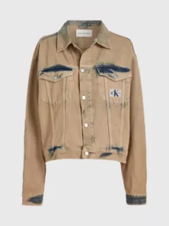 Calvin Klein Veste Unisexe Relaxed En Jean -Pas Cher Calvin Klein Magasin J40J400305 1CD alternate8