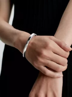 Calvin Klein Bracelet - Twisted Ring -Pas Cher Calvin Klein Magasin JF35000312 000 alternate2