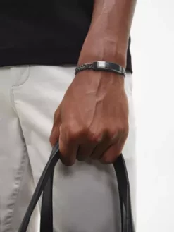 Calvin Klein Bracelet - Grid -Pas Cher Calvin Klein Magasin JM35000049 000 alternate2