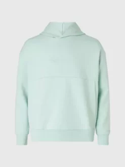 Calvin Klein Sweat-shirt à Capuche En Coton Bio -Pas Cher Calvin Klein Magasin K10K108058 C04 alternate4