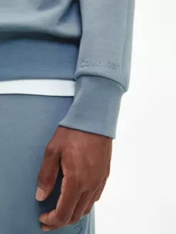 Calvin Klein Sweat-shirt Relaxed En Coton Bio -Pas Cher Calvin Klein Magasin K10K108444 POC alternate3