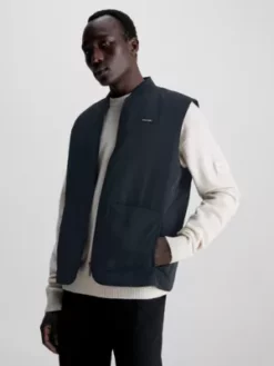 Calvin Klein Gilet En Sergé Léger