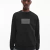 Calvin Klein Sweat Avec Logo Relaxed Texturé
