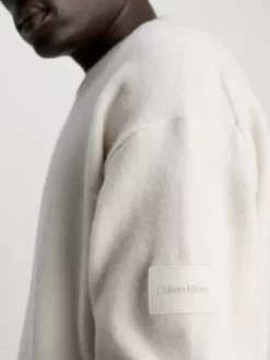 Calvin Klein Pull En Mélange D'acrylique -Pas Cher Calvin Klein Magasin K10K110401 ACE alternate2