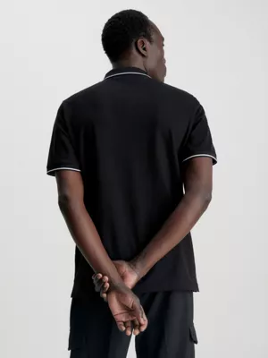 Calvin Klein Polo Slim En Piqué Avec Passepoil 4 Calvin Klein Polo Slim En Piqué Avec Passepoil – Image 2